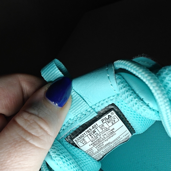 NWT FILA Disrupter Blue - Picture 7 of 7